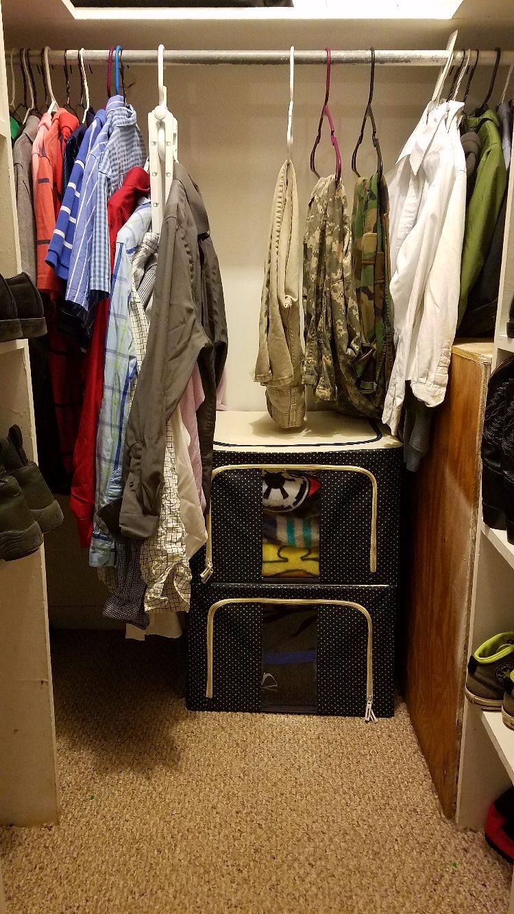 organizing closets