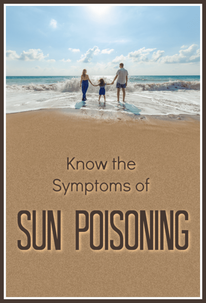 sun poisoning