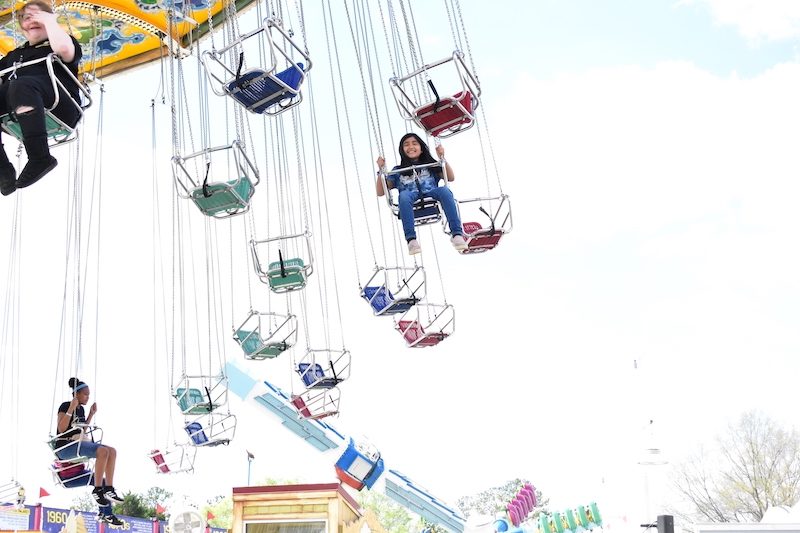 Day at Carowinds Amusement Park
