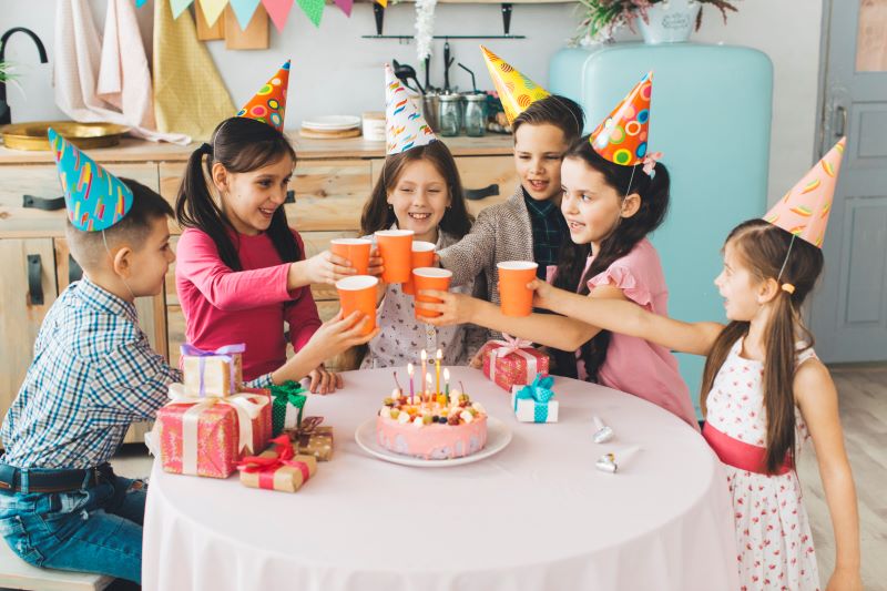 at-home kids birthday party