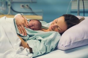 after giving birth