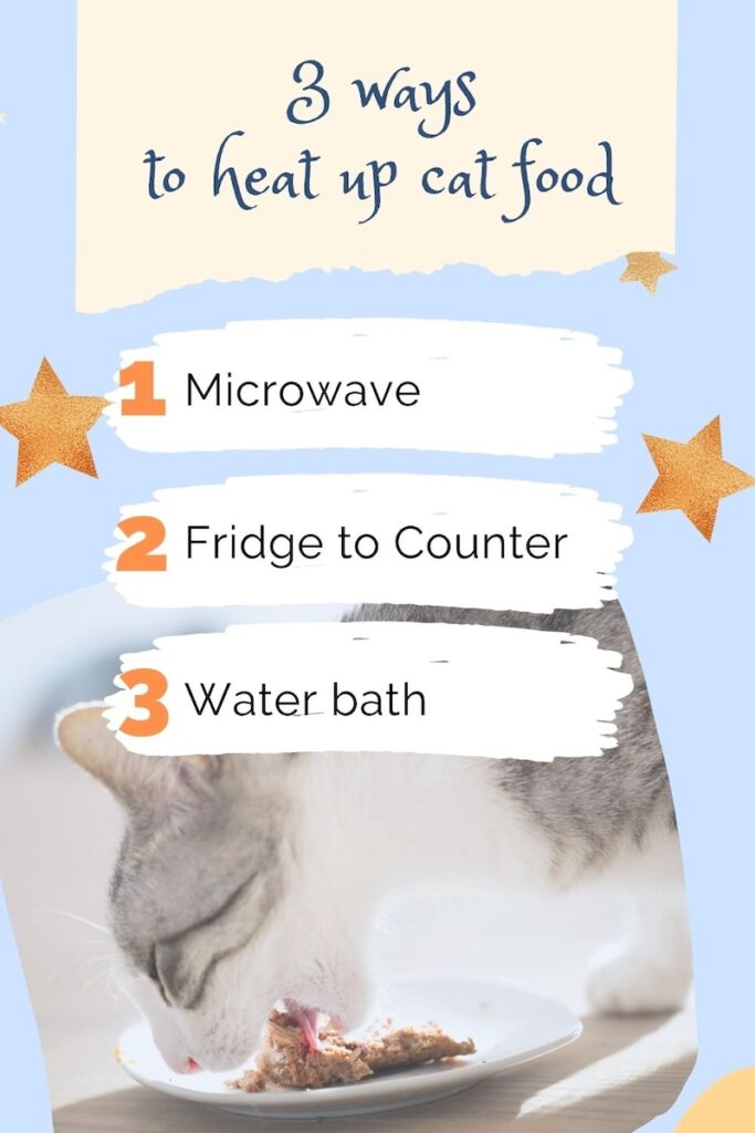 Warm Up Wet Cat Food