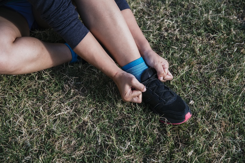 ankle compression sleeve