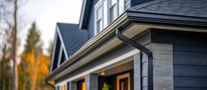 gutters or roofline