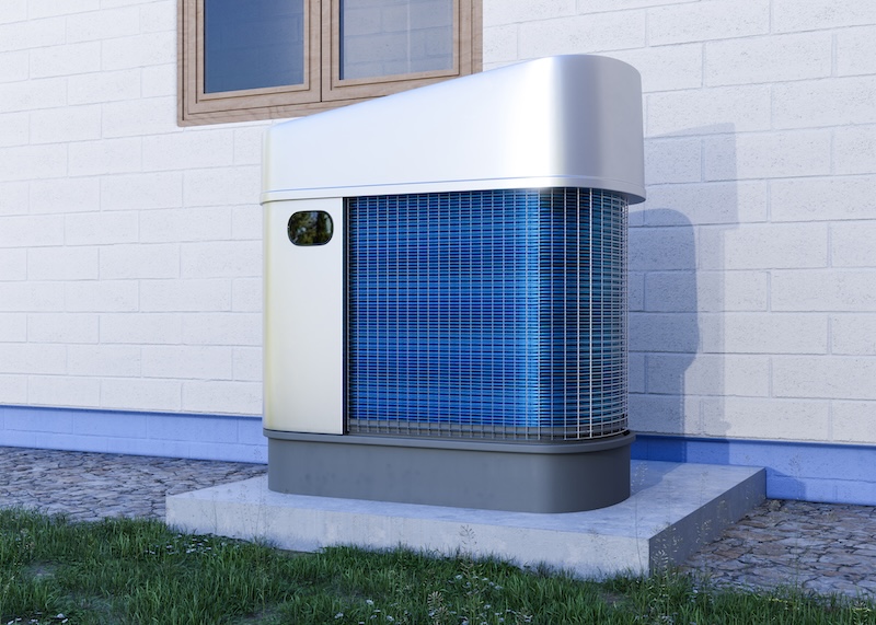 high-efficiency heat pump upgrade