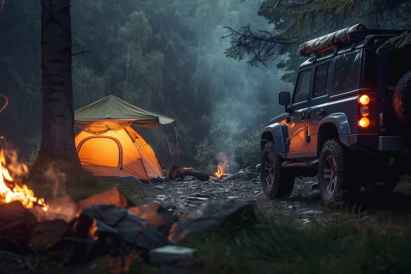 Off-Road Camping Adventure