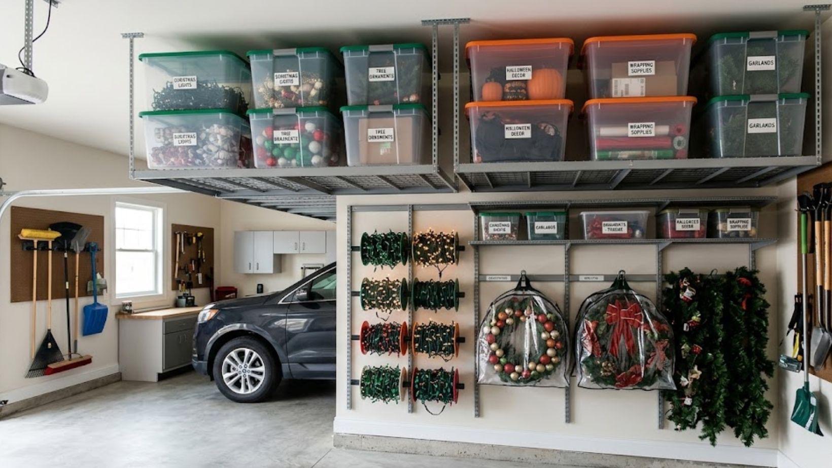 how to store holiday decorations