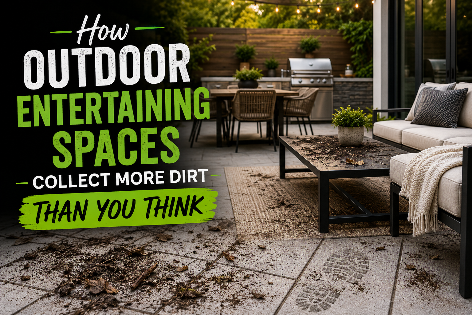 outdoor entertaining spaces