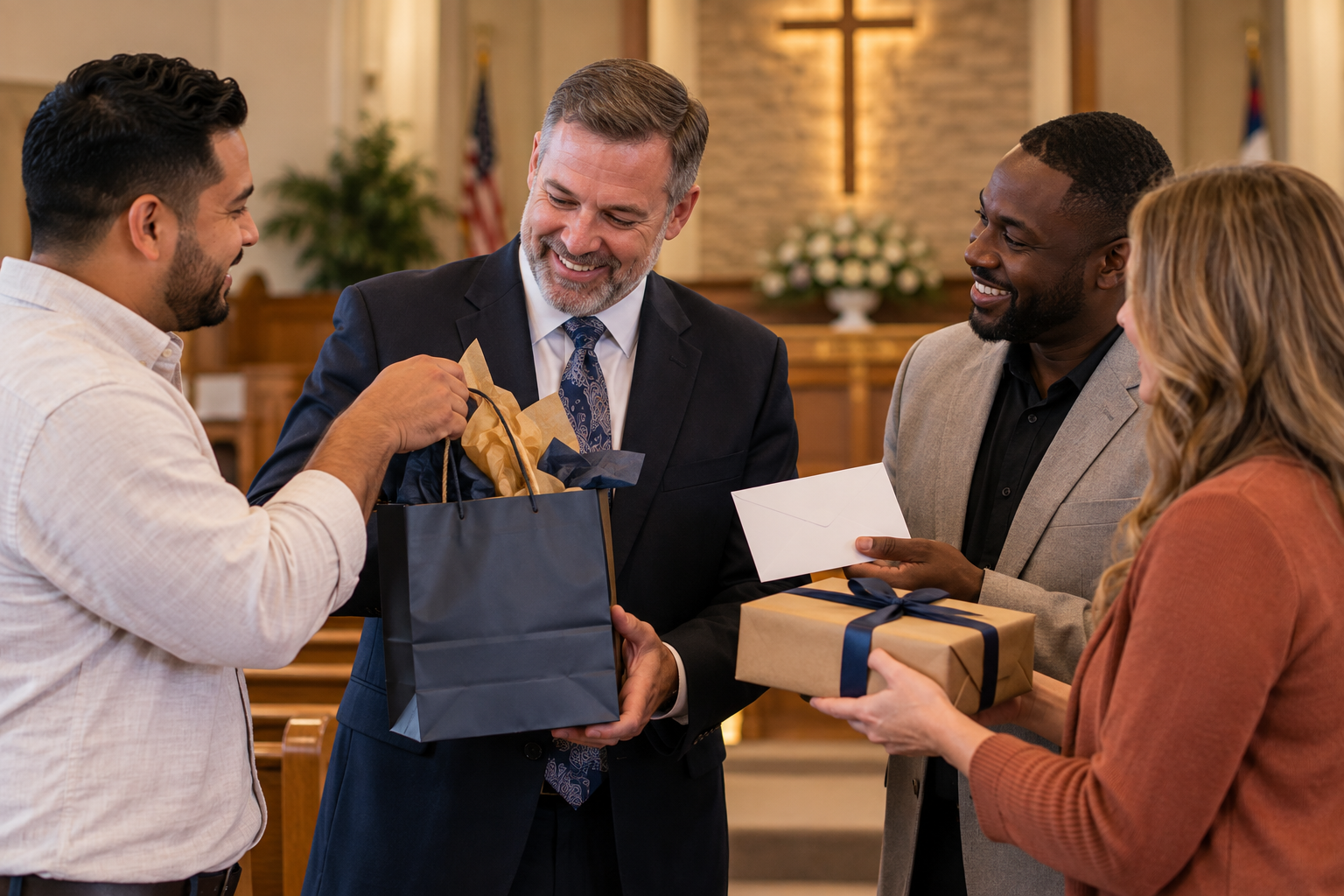 gift cards for pastors and church staff