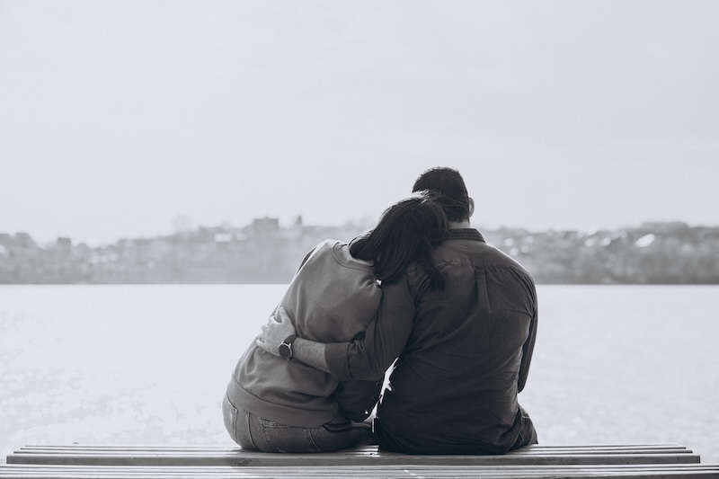 support a partner through grief